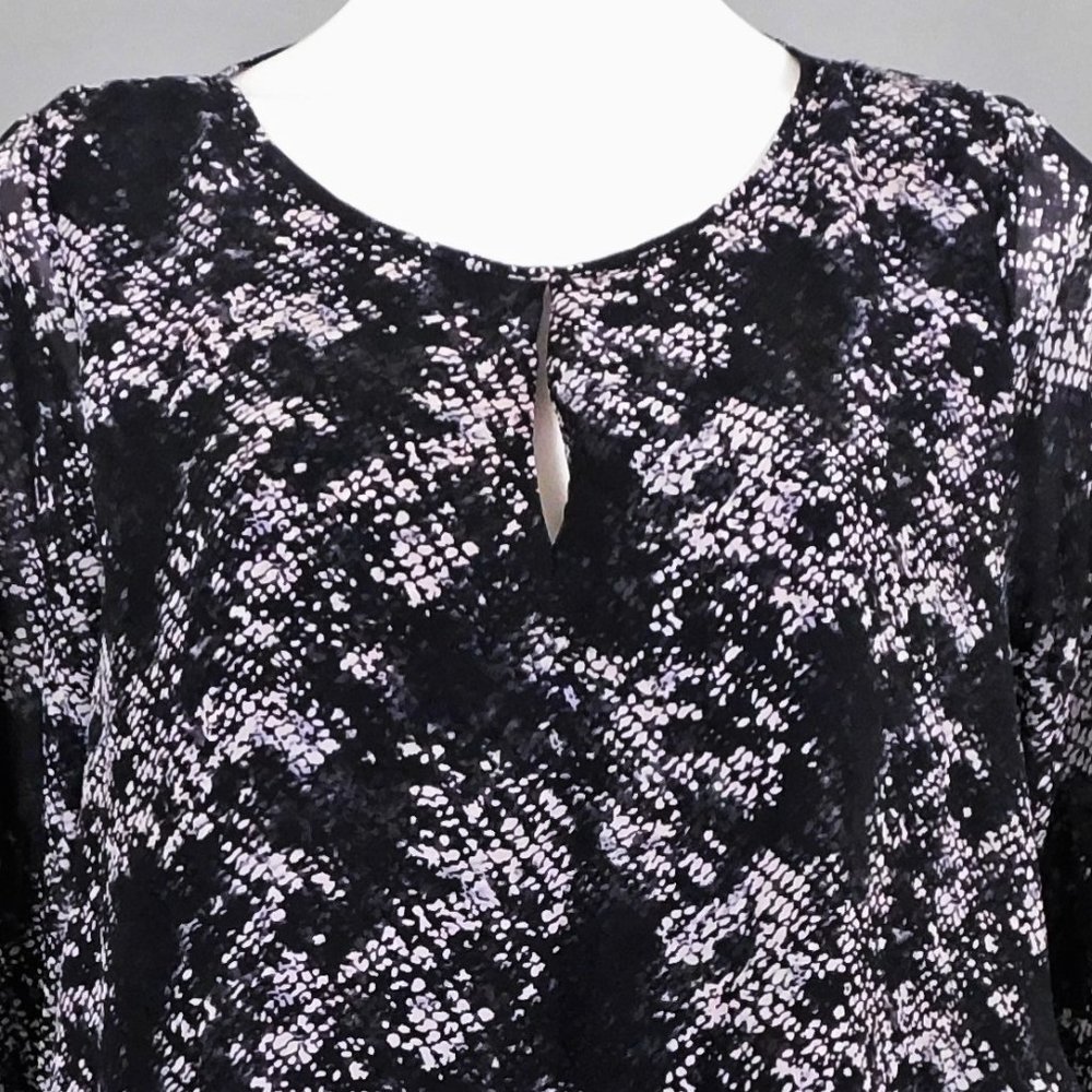 Paper Crane‎ Women Shirt Black White L - Picture 2 of 6